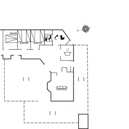 Hothbrod - 1-2km From The Sea By Interhome Сasa de vacaciones Vejers Strand